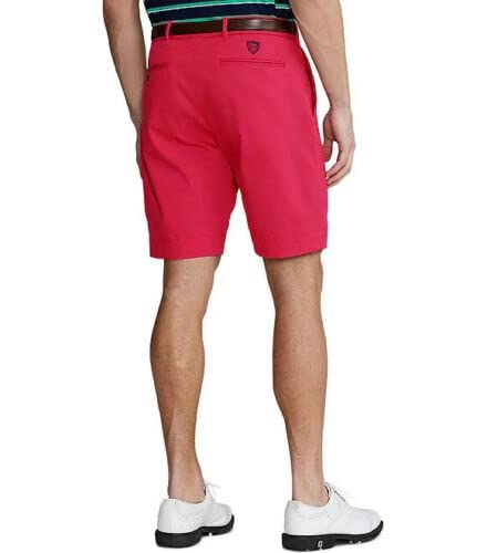 Polo Ralph Lauren Men's Golf Classic-Fit Performance Stretch 9" Inseam Shorts (As1, Waist_Inseam, Numeric_40, Numeric_9, Starboard Red) #TOP2