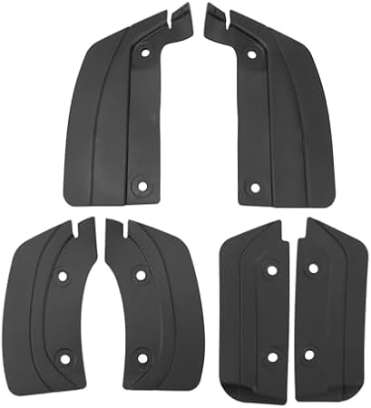 6-teiliger Auto Schmutzfänger Set Aus PVC - Vollschutz Für Räder 2018-2023 Modelle