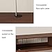 Floating TV Stand Floating TV Unit 62/78/94'' Wall Mounted TV Cabinet Wooden Entertainment Media Console Center Simple Living Room Bedroom Wall Mounted TV Stand Shelf(Brown-A,160 * 24 * 20cm)
