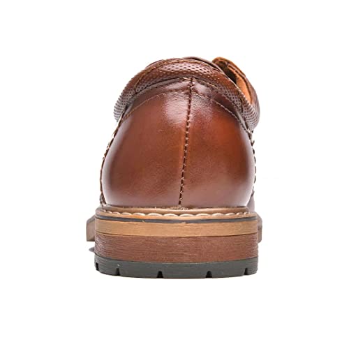 Image of Arkbird Mens Dress Shoes, Lace Up Leather Oxford