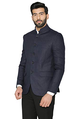 WINTAGE Men's 100% Linen Festive and Casual Blazer Coat Jacket : Multiple Colors2