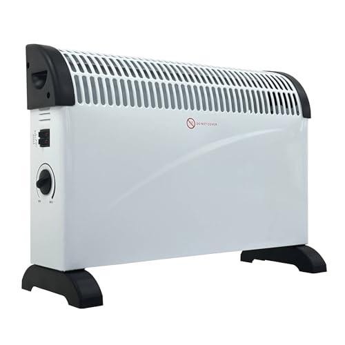 Oypla Electrical 2 KW Convector Heater - Wall Mounted Or Standing