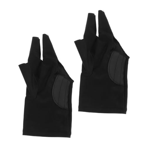 NULYLU 2 Guantes para Taco De Billar Manoplas para Botella Palos De Billar Guantes De Billar Portátiles Guantes De Billar Guantes De Taco Resistentes Al Desgaste Suministros para