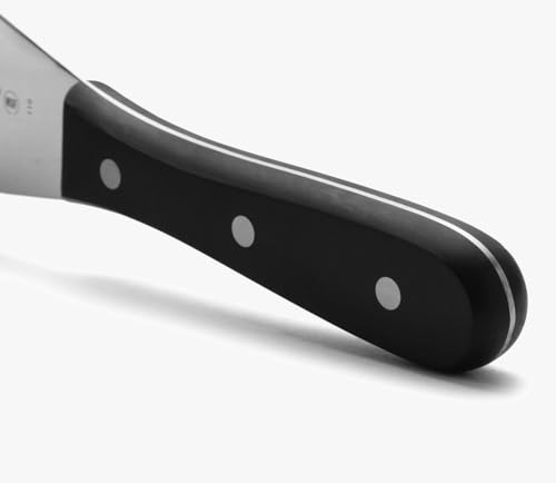 Arcos Universal Series Black Spatula - Nitrum Stainless Steel Blade 5"x3.5" - Polyoxymethylene Handle - Resistant to High/Low Temps (-40ºC to 150ºC) - Stainless Steel Riv by Arcos - Image 3