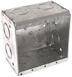 Hubbell 691 Masonry Box, 2 Device, Non-Gangable, 2-1/2" Deep, 1/2" & 3/4" End Knockouts