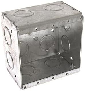 Hubbell 691 Masonry Box, 2 Device, Non-Gangable, 2-1/2