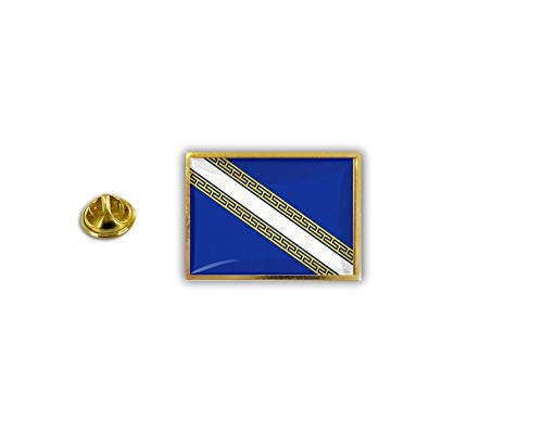 Spilla Bandiera Francese - Distintivo Metal French Flag Per Cappello, Zaino, Giacca