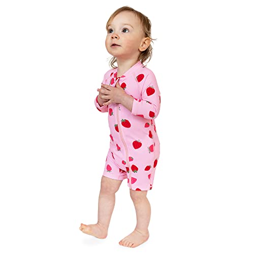 JAN & JUL Long Sleeve 1-pc UV Jumpsuit Rash Guard (Baby, Toddler)2