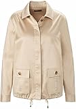 Mit Tunnelzug EMILIA LAY Jackenblazer Jacke mit Hemdkragen Damen