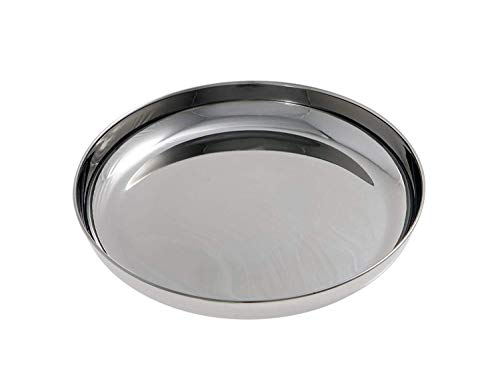 Assiette creuse inox Diamètre 18,5 cm Cover