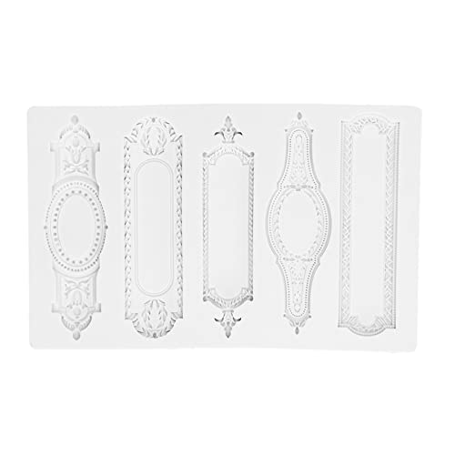 Stampo in silicone resistente, sicuro, dal design unico, per decorazioni e cottura di torte e cioccolato fai da te.