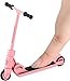 Finger Scooter - 2-Wheeled Scooter - Foldable Finger Scooter BMX with Brake | Finger Board Accessories for Teen | Educational Finger Toys | Non-Slip Fun Finger Skateboards (Pink)