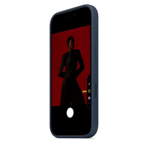 Apple iPhone 17 Pro Silicone Case with MagSafe and Camera Control: Lightweight Phone Case, Wireless Charging Compatible, Smooth Matte Finis, Midnight - Image 5