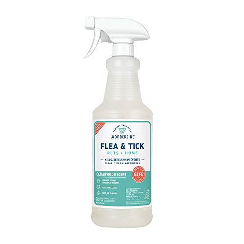 Wondercide Natural Flea, Tick and Mosquito Spray for Dogs, Cats, and Home –