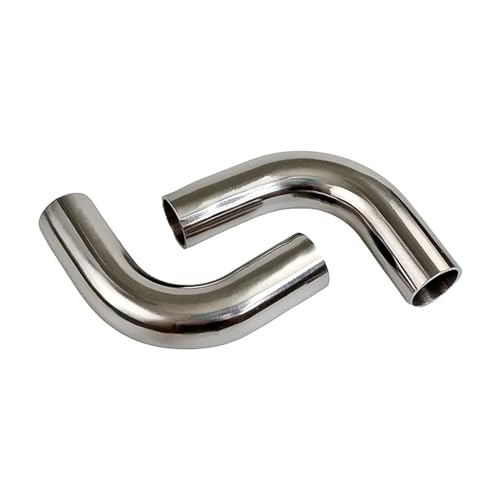 wangkeying Outer Diameter 12.7/16/19/25/32/38/45/51/57/63mm 304/316 Stainless Sanitary 90 Degree Elbow Lengthen Welding Pipe Fitting(19mm x 1.5mm)