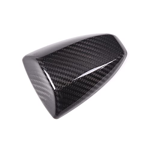 Car Exterior Roof Shark Fin Antenna Trim Cover,Fit for Nissan GTR R35 2008-2016,Real Hard Carbon Fiber Auto Decoration Accessories (Black Carbon Fiber)