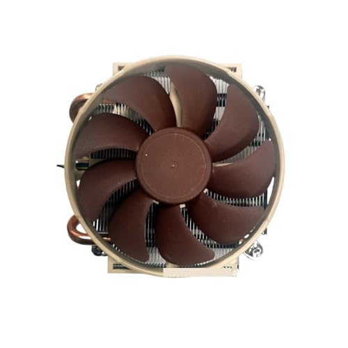Radiateur CPU ultra-mince horizontal à 4 caloducs en cuivre et cadre monobloc robuste