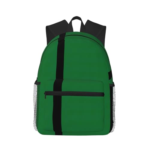 Sac à dos léger motif drapeau de Delhi finition noire pour homme et femme