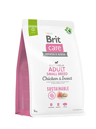 Brit Care Dog Sustainable Adult Small Breed Chicken & Insect - Dry Dog Food - 3 kg – Image 3