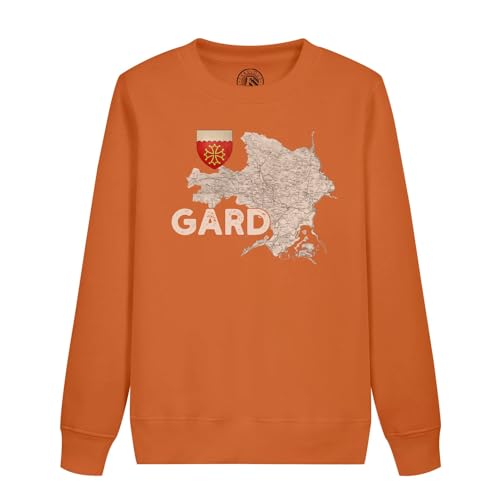 Sweatshirt enfant Gard 30 Nîmes durable qui ne bouge pas au lavage