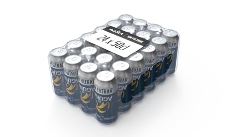 El Aguila Sin Filtrar Cerveza Lager Especial Pack Lata, 24 x 50cl