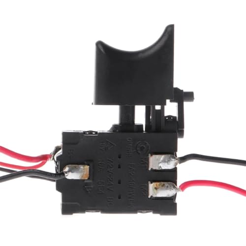 Interrupteur à gâchette pour perceuse électrique DC 7.2-24V
