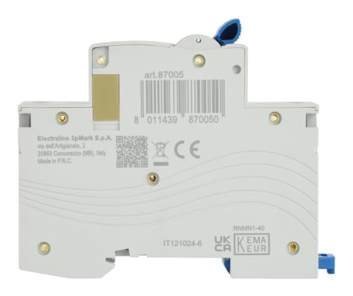 Disjoncteur 32A 1P+N 240V courbe C Electraline 87005 tableau - 4