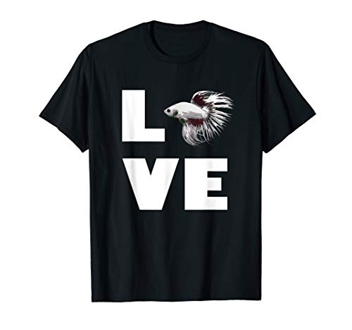 Betta Fighting Fish Lovers Crowntail T-Shirt