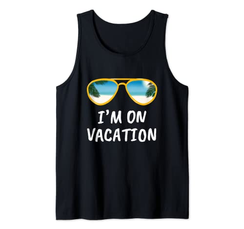 Je suis en vacances Débardeur Cover