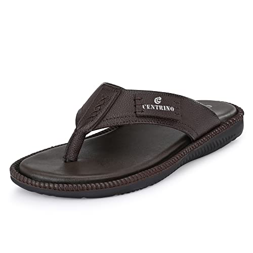 Image of Centrino Men's Flip-Flop Slippers | Luxurious Comfort for Every Step | Slip-On Ease, Stylish Design | Perfect for Beach Days, Poolside Lounging, and Casual Wear (8201)