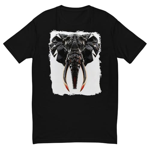 T-shirt à manches courtes EL Elephant haut mode été respirant col rond