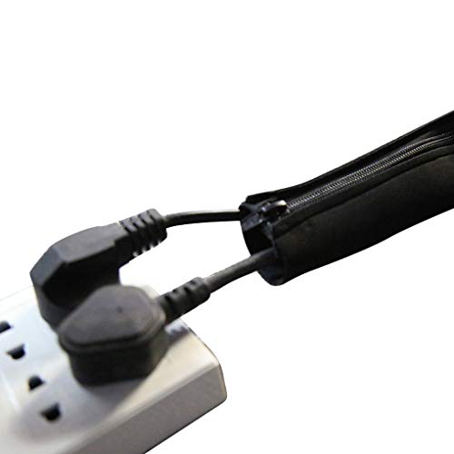 VONKY Gestão Cable Sleeve PC flexível Neoprene cabo Enrole Telefone Fio cabo Hider Tampa Organizer S