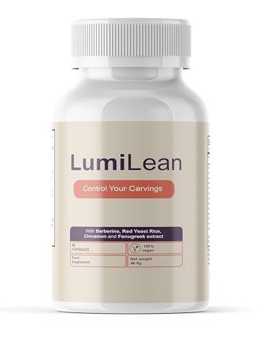 Lumi Lean Capsules, Weight Loss Support, Formulated with Natural Ingredients, 1 Month Supply - 60 Capsules - Vegan/New & Sealed - Slim Warriors