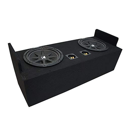 American Sound Connection Compatible with 1982-2004 Chevy S-10 Extended Cab Truck Kicker Comp C12 Dual 12