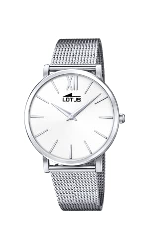 Montre Femme Analogique Lotus Quartz 18728/1 Argent Minimalist for Her Idéale au Quotidien