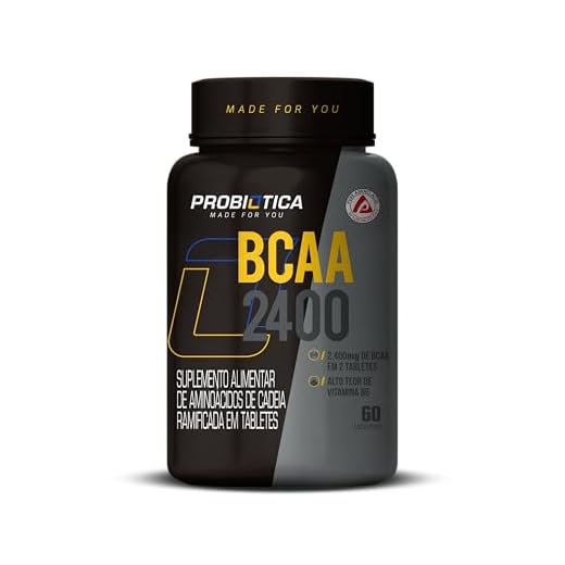 Probiótica Bcaa 2400 - 60 Tabletes