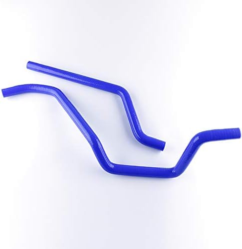 Performance 3 Layer ATV Silicone Radiator Hose For Yamaha Grizzly 660 YFM660FS 02-05 (blue)