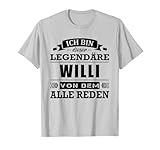 Vorname Willi Namensgeschenk für Sohn, Enkel, Neffen, Papa, Opa, Onkel, Arbeitskollegen oder Ehemann. Personalisiertes Geschenk für Männer mit dem Namen Willi die Ironie, Statements und Sarkasmus lieben. Lustiges Geburtstagsgeschenk zum 18ten.
