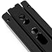 ECOTRIC Universal Seat Sliders Seat Mounting Track, Dual Locking Rails Brackets Kit Compatible with NRG Sparco Racing Seats and Most Aftermarket Seats- 2 x Set of Sliders Heavy Duty Steel