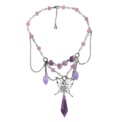 Collier d'ange pour femme avec pendentif aile de papillon, idéal pour sublimer vos tenues