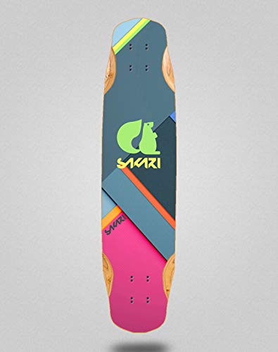 Skateboard Longboard Deck Mix Bamboo 38x8.45 Sakari Esgos