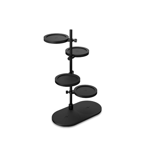 MHW-3BOMBER Multifunktionaler Magnet Espresso Aufbewahrungsständer, Kaffeelagerregal für Tamper/Distributor/Filterkorb/Tasse, 51-58mm Espresso Porta