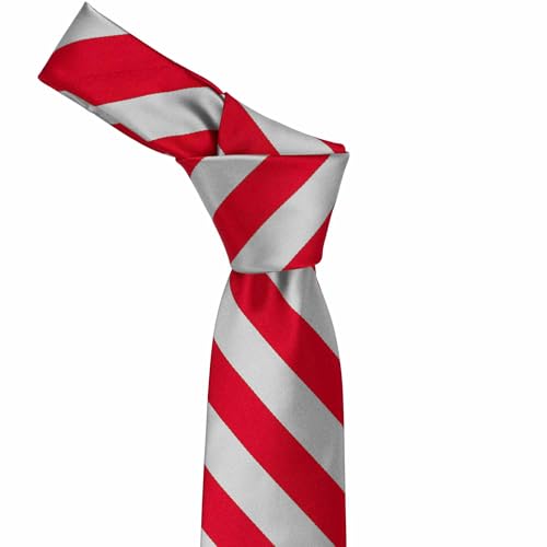 Image of tiemart Men's Striped Tie Standard Length