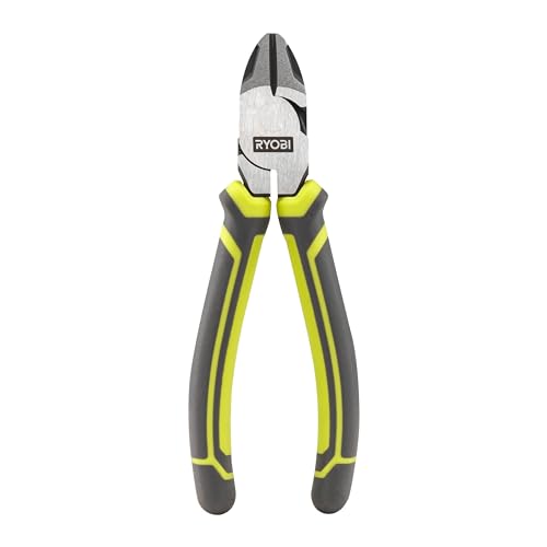 Ryobi RHDC160 160 mm Diagonal Cutters, Green & Antracite - Image 2