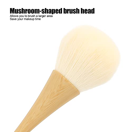 Nail Dust Brush for Nail Salon Nylon Hair Nail Dust Removal Brush with Wooden Handle - Image 4