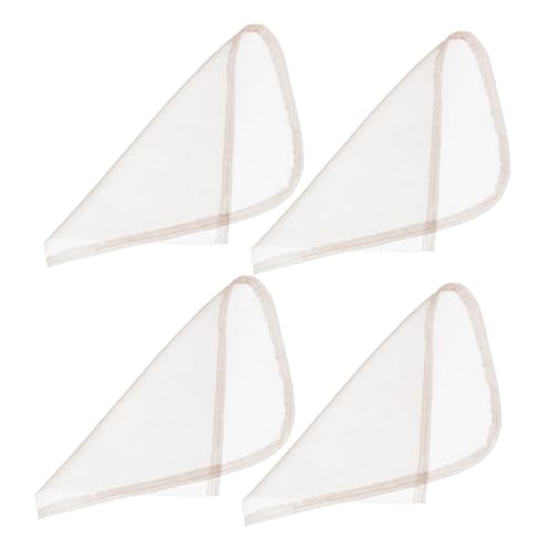WRITWAA 4 Piezas De Pelucas Frontales De Encaje Sombreros Para Hacer Pelucas Redecilla Para El Cabello Base De Cierre De Encaje Red De Encaje Accesorios Para Pelucas Frontales De