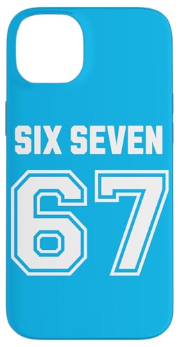 67 Six Seven Sport Design on Back. 6 7 Meme Men Women Kids X}zP[X iPhone 14 Plus p
