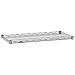 Wire Shelf,48" W,24" D,Chrome Plated,PK4