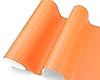 NewL 3D Carbon Fiber Vinyl Wrap Roll with Air Release Bubble Free Adhesive Film Contain Installation Tools (Orange, 30cm x 150cm) #1
