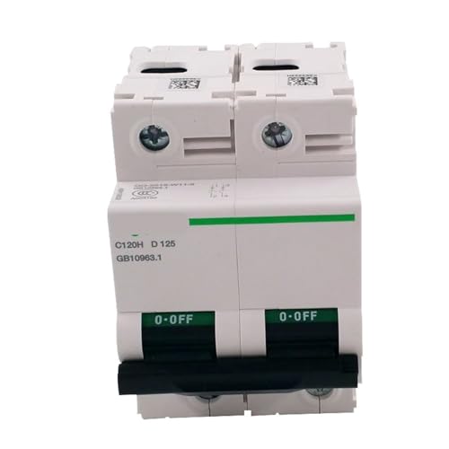 Disjoncteur de distribution d'énergie C120H 2P 125A 400V haute performance